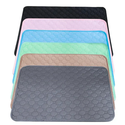 Dog Pee Pad Blanket Reusable Absorbent Diaper Washable Puppy Training Pad Pet Bed Urine Mat for Pet Car Seat Cover Pet Supplies