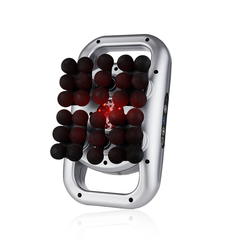 22-Head Fascia Gun High-Frequency Vibration Body Massage Gun Back and Waist Massager Massager Neck Shoulder Massager masajeador