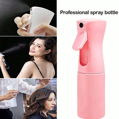 5pcs Hair Styling Set Mist Water Spray Bottle Candy Brush Pointed Tail Edge Control Brush Wide-tooth Hairbrush Hairdressing Tool
