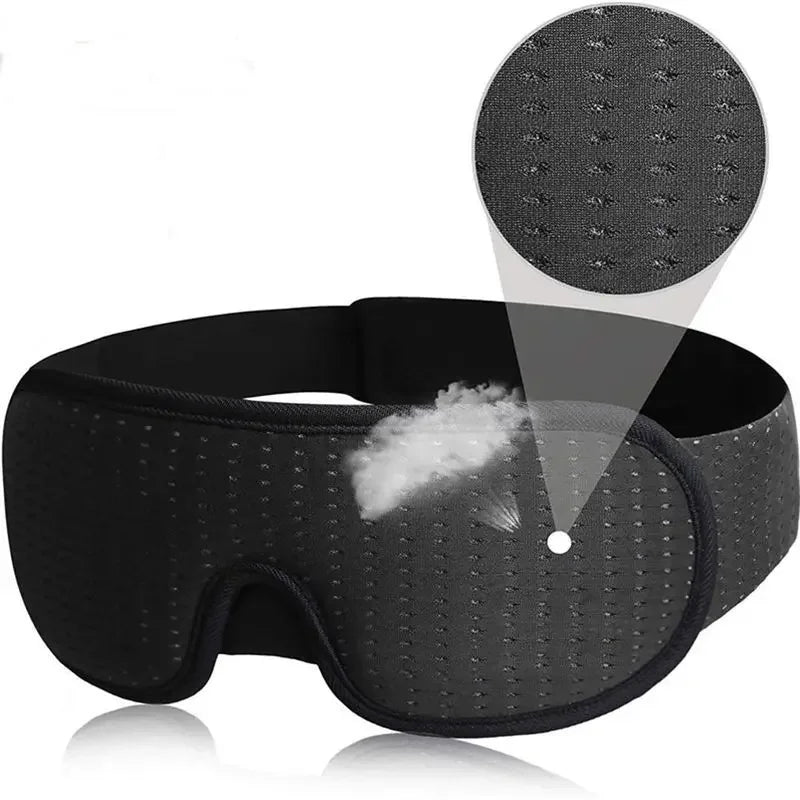 3D Sleeping Mask Block Out Light Sleep Mask For Eyes Soft Sleeping Aid Eye Mask for Travel Eyeshade Night Breathable Slaapmasker