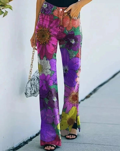 2025 New Plus Size Women's Casual Trousers Thin Style Jeans Women's Fashionable Elegant Design