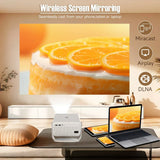Magcubic 650ANSI L018 4K Native Portable Projector 1080P Auto Focus Keystone Correction Android 11 BT5.2 WIFI6 360° Home Cinema