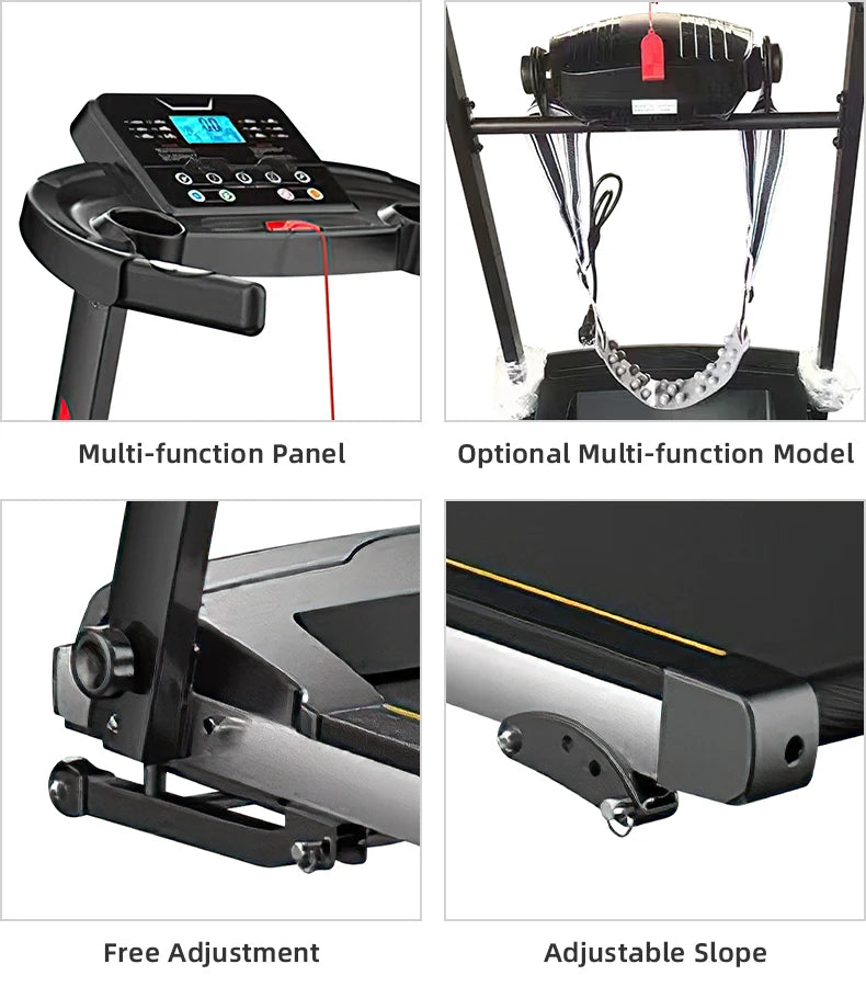 Electric Folding Fitness Exercise Running Machine Treadmill Sports Motorized Treadmill
