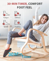 Astarexin Red Light Therapy Slippers Rechargeable 460nm For Feet Therapy Device at Home Heating Treat Inflammation Relieve pain