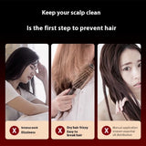 3 Modes Electric Vibration Massage Comb Red Light Hair Growth Massage Scalp Brush Oil Liquid Applicator Head Massager Anti Loss