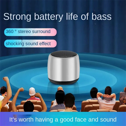 VIKEFON M1 Portable Bluetooth Speaker Music Stereo Surround Mini USB Outdoor Subwoofer Speaker Audio Player Speaker Microphone