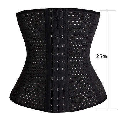OWEQ Women Waist Slim Body Shaper Waist Trainer Binders Abdominal Band Breathable Puerperal Waist Corset Abdominal Body Shaper