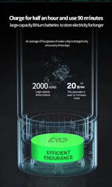 New hydrogen rich water cup high concentration water element cup electrolyte 6000PPB+ Portable negative ion cup making