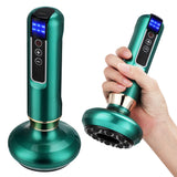 6/12 Gear Electric Cupping Massager Vacuum Suction Cup GuaSha Anti Cellulite Beauty Health Scraping Heat Body Slimming Massage
