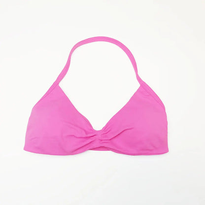 NCLAGEN Impact Strappy Bra Gym Top Women High Support Impact Thin Strap Halter Sports Seamless Bras Scrunch Workout Yoga Tank