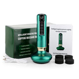 6/12 Gear Electric Cupping Massager Vacuum Suction Cup GuaSha Anti Cellulite Beauty Health Scraping Heat Body Slimming Massage