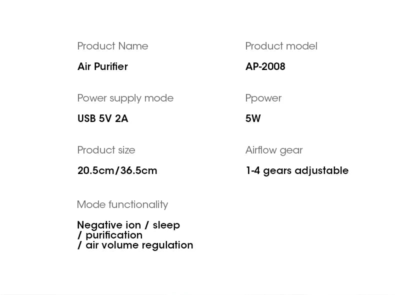 Air Purifier Intelligent Regulation HEPA Negative Ion Purification Multifunctional Air Fresh Formaldehyde Dust Pet Hair Removal