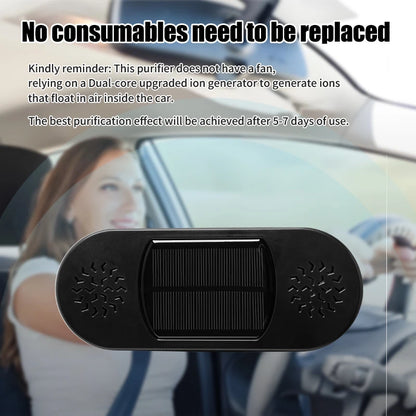 Small car air purifier, USB power cord, automatic operation, built-in deodorization chip, no consumables, no fan, silent.