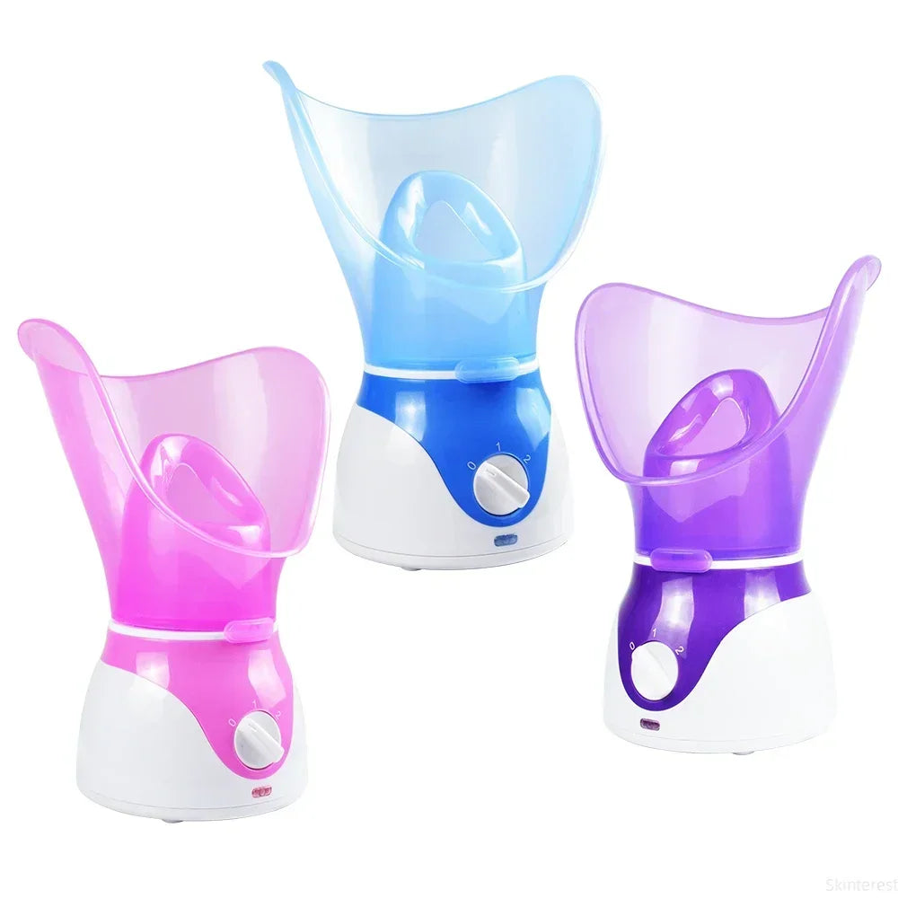 Facial Sauna Home Spa Warm Mist Moisturizing Pore Cleanser Removing Acne Aromatherapy Skin Care Face Steamer