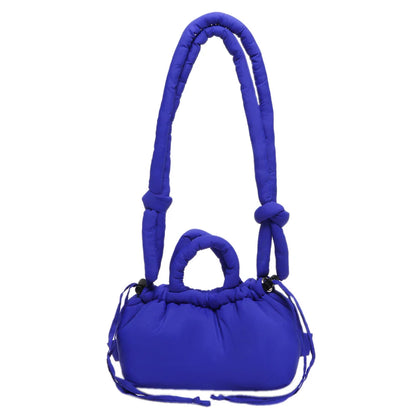 Puffer Tote Bag for Women Lightweight Down Cotton Padded Crossbody Bag Large Capacity Handbag Puffy Purse for Shopping Travel ﻿