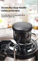 400W Juice Extractor, 22000RPM Motor with 3" Wide Chute for Whole Fruits/Vegetables, 2-Speed Juicer, Easy-Clean Design