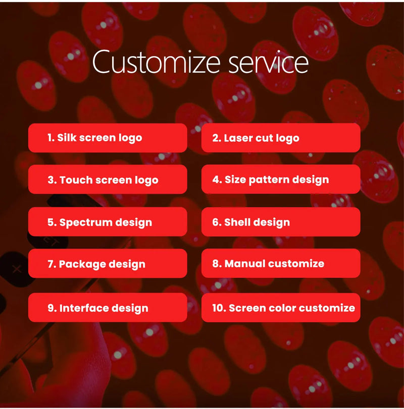 Fast Delivery Red Light Therapy Led Light Red 630nm 660nm Near Infrared 810nm 830nm 850nm Red Light Therapy Panel