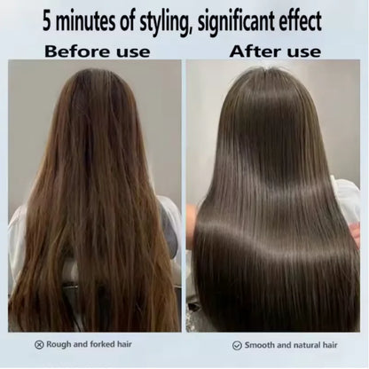 2 in 1 hair straightener professional hair loss and hair dryer heating hair flat iron negative ion iron long styling tool