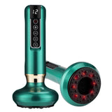6/12 Gear Electric Cupping Massager Vacuum Suction Cup GuaSha Anti Cellulite Beauty Health Scraping Heat Body Slimming Massage