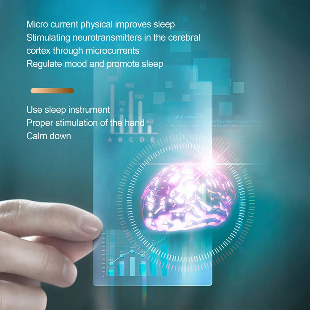Sleep Aid Machine USB Charging Improved Insomnia Artifact Focus Attention Lightweight Sleeping Device for Insomnia Brain Massage
