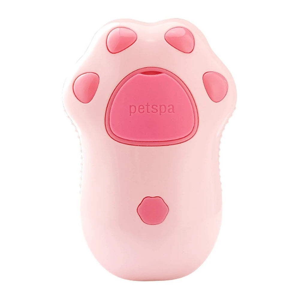 Cat Steam Brush Dog Massage Comb with Electric Water Spray Soft Silicone Pet Grooming Brush for Removing Tangled and Loose Hair