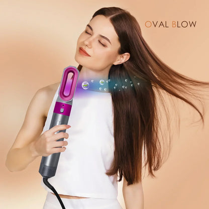 New 5 in 1 Hair Dryer Hot Comb Set Professional Curling Iron Hair Straightener Styling Tool For Airwrap Hair Dryer 2025