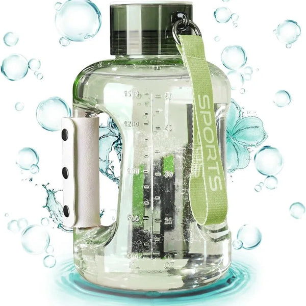 1.5L Portable Hydrogen Water Bottle – Rechargeable Sports Ionizer & Antioxidant Generator