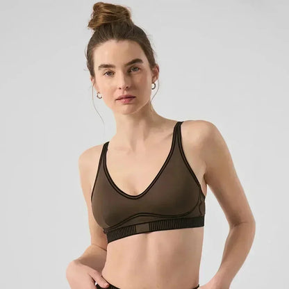 AL Yoga Fitness Suit Air Lift Line Up Bra Air Lift High Waist 7/8 Line Up Legging Slim Fit Comfortable Fitness Tops Tight Pants
