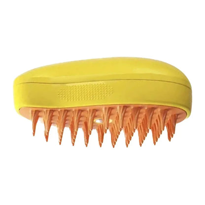 USB Rechargeable 3-in-1 Pet Grooming Brush with Steam Spray & Massage, Anti-Flying Hair Electric Bath Brush for Dog Cat Shedding