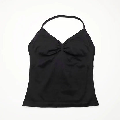 HGC Impact Longline Strappy Top Sports Yoga Vest Underwear Women's Fitness Top Gym Beautiful Back Bra Running Workout Halter