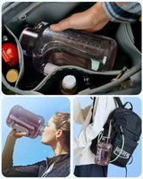 1.5L Portable Hydrogen Water Bottle – Rechargeable Sports Ionizer & Antioxidant Generator