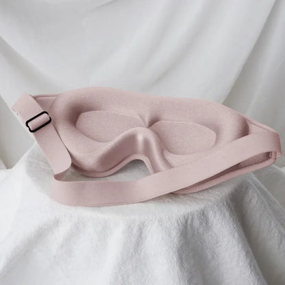 3D Sleep Mask Blindfold Sleeping Aid Eye Mask Soft Memory Foam Face Mask Eyeshade 99% Blockout Light Slaapmasker Eye Cover Patch