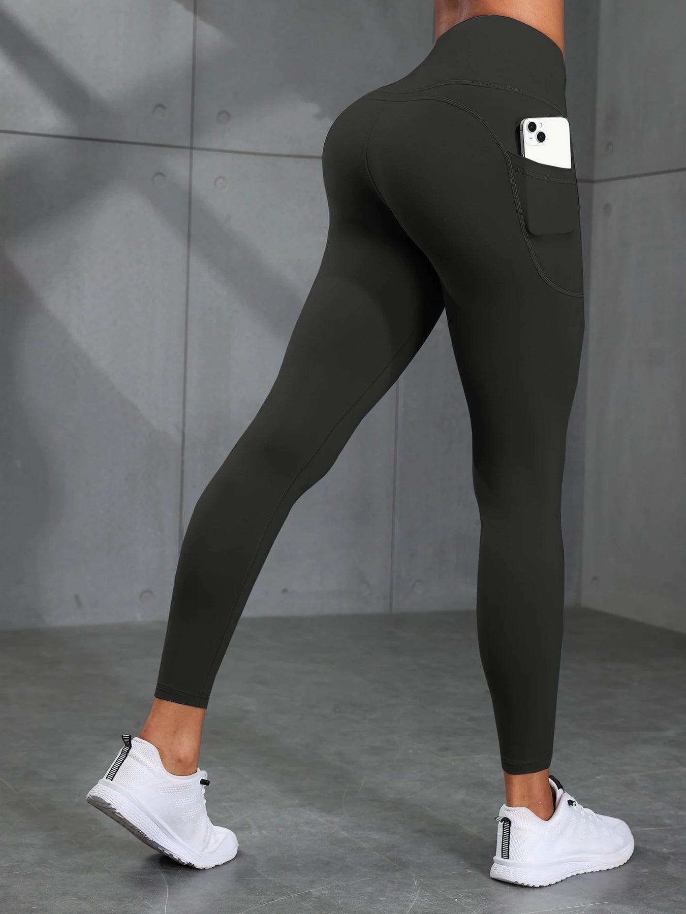 Women Camouflage Print High Waisted Sports Pocket Suitable For Running, Fitness, Yoga, Outdoor Adventure, Squat-Proof Leggings