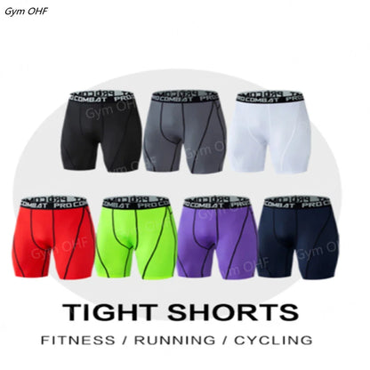 2025 New Mens Compression Pants Tights Cool Dry Leggings Sports Baselayer Running Tights Athletic Workout Active Shorts