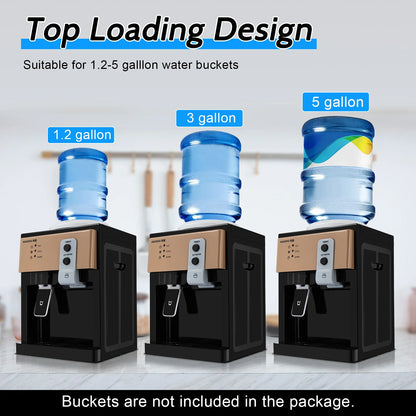 550W Household Electric Water Dispenser Cold Water Heater Office Multifunctional Water Dispenser