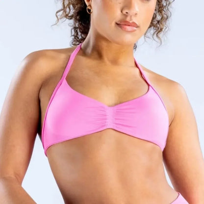 New Popular Women's Yoga Bra High Elastic Extinction Neck Printing Beautiful Back Sports Bra Sports Fitness Vest Multi-color