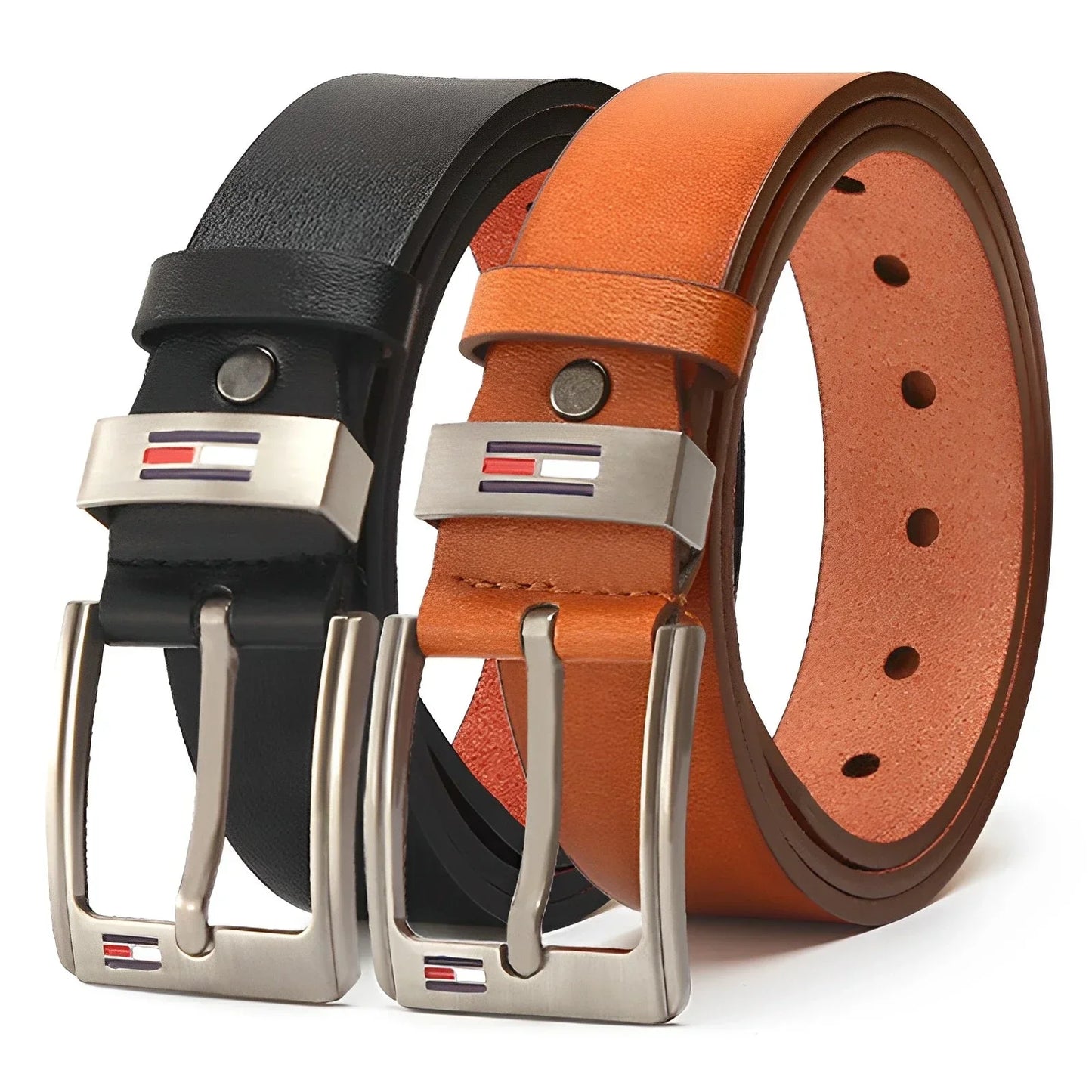 Man Belt Luxury Designer Brand High Quality Men Belt Male PU Leather Belt Men Alloy Pin Buckle Jeans Waistband Waist Straps
