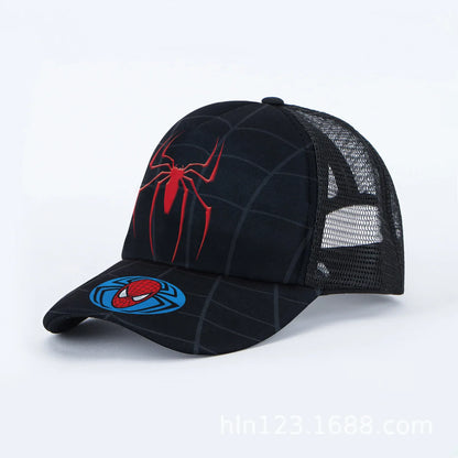 Marvel Anime Cartoon Spiderman Hulk Captain America Iron Man Snapback Cotton Baseball Cap Men Women Hip Hop Dad Mesh Hat