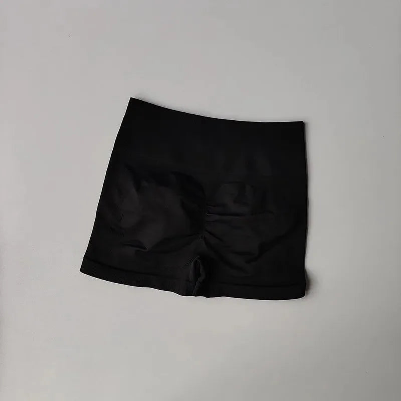 Women Yoga Shorts Fitness Shorts Breathable Sports Short Leggings High Waist Hip lift Workout Cycling Shorts Gym Running Shorts