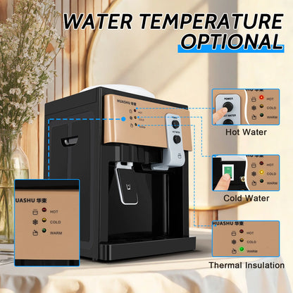 550W Household Electric Water Dispenser Cold Water Heater Office Multifunctional Water Dispenser