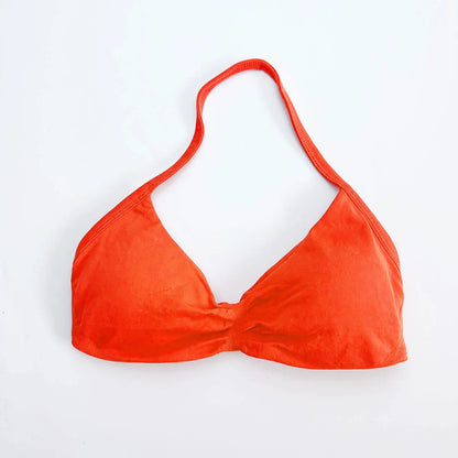 NCLAGEN Impact Strappy Bra Gym Top Women High Support Impact Thin Strap Halter Sports Seamless Bras Scrunch Workout Yoga Tank