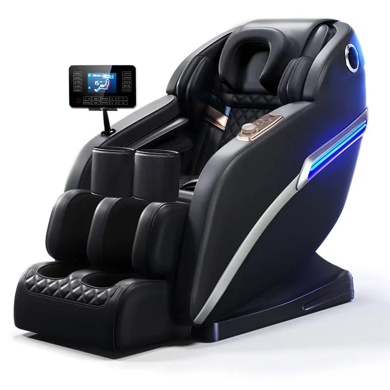 2024 8D Zero Gravity Massage Chair – Thai Style, Foldable Arm