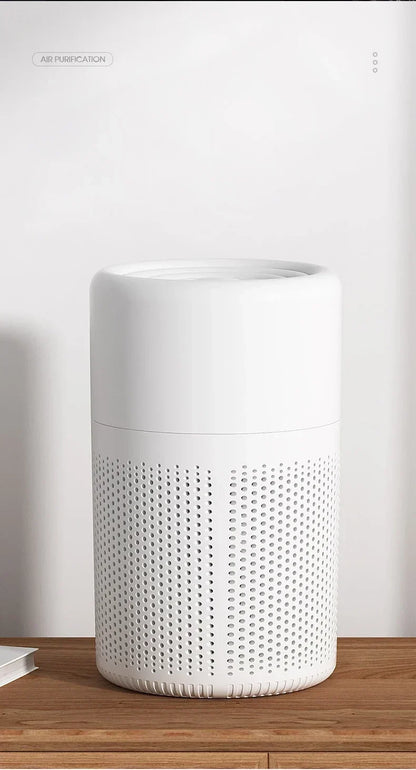 Air Purifier Smoke Odor Negative Ion Generator Household HEPA Air Purifier Efficient Purifying Air Formaldehyde for Car and Room
