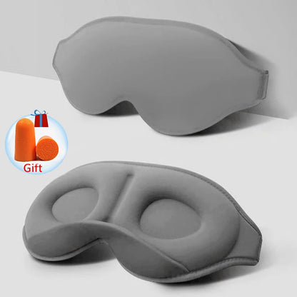 3D Sleeping Mask 100% Blockout Light Sleep Mask For Eye Soft Eye Mask for Travel Eyeshade Night Breathable Blindfold Slaapmasker