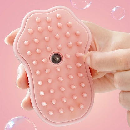 Cat Steam Brush Dog Massage Comb with Electric Water Spray Soft Silicone Pet Grooming Brush for Removing Tangled and Loose Hair