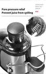 400W Juice Extractor, 22000RPM Motor with 3" Wide Chute for Whole Fruits/Vegetables, 2-Speed Juicer, Easy-Clean Design