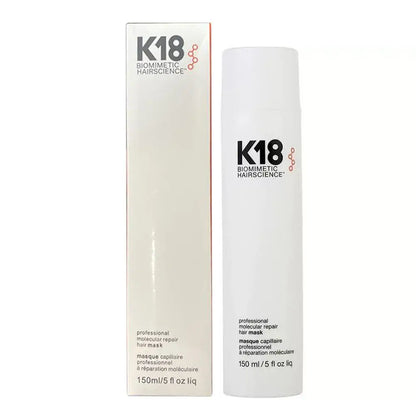 K18 Keratin Repair Leave In Hair Mask Deep Moisturizing Treatment for Damaged Hair, Restores Softness Health 15/50/150ml