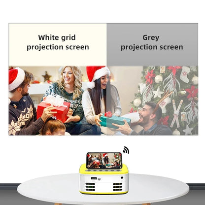 Projector Screen 16:9 High Brightness Reflective Foldable White Grid Anti Light Curtain 100 120 133 150 Inch HD for Home Outdoor