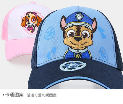 Genuine PAW Patrol Children's baseball Hats Cotton Cute Caps Headgear Chase Skye Print Party Kids Summer Hat Children Gift