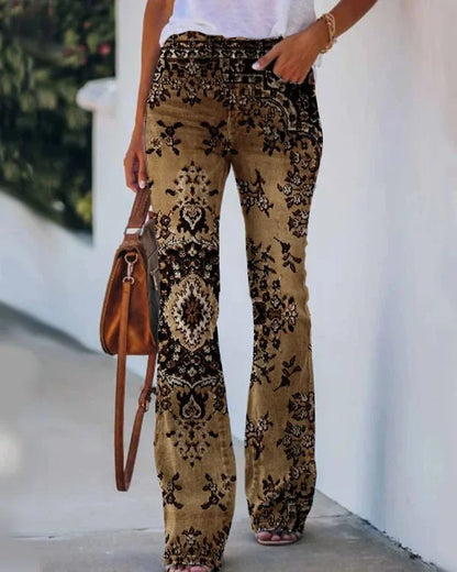 2025 New Women's Casual Trousers Thin Style Jeans Women's Fashionable Elegant Design